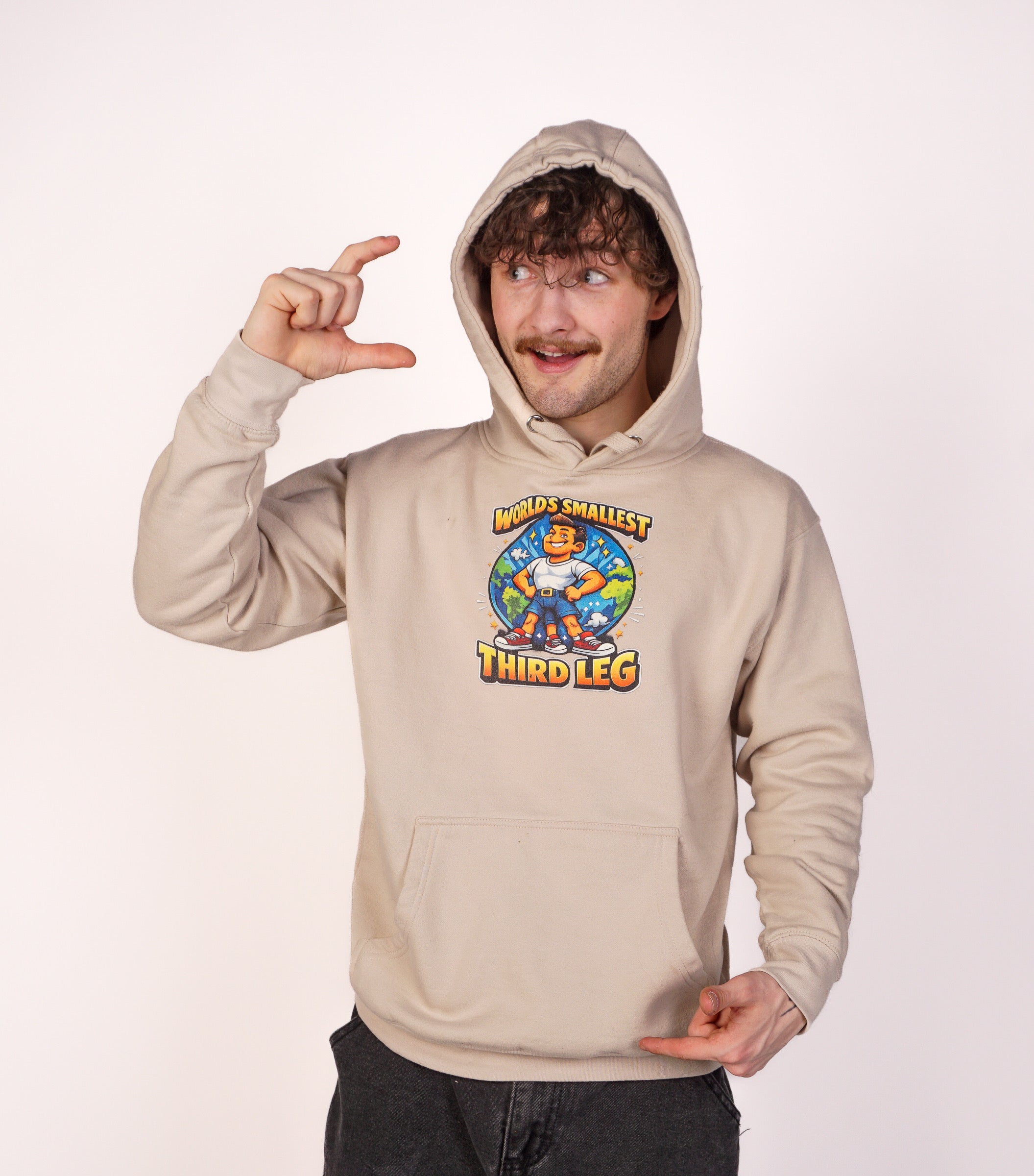 World's smallest third leg Hoodie