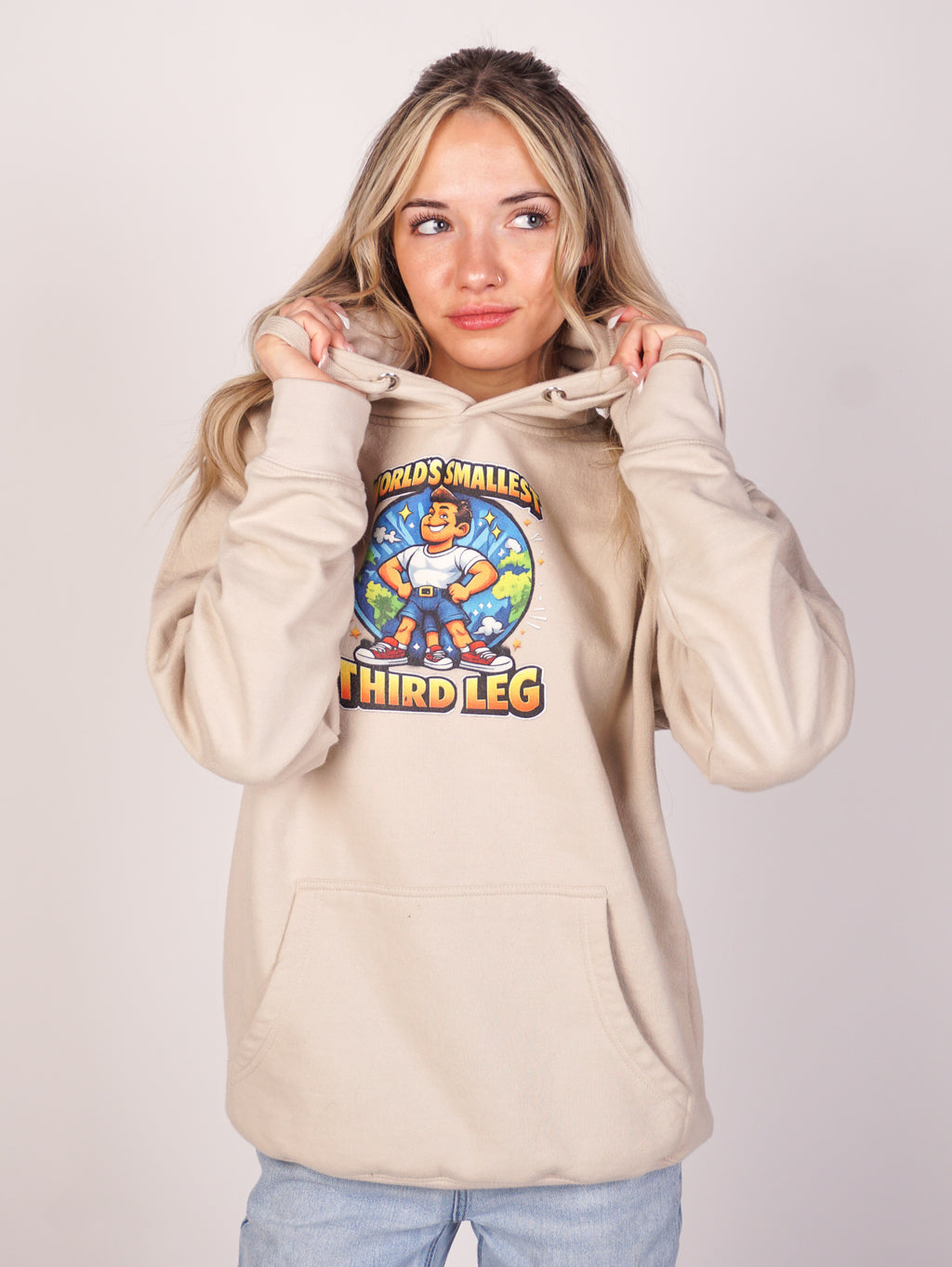 World's smallest third leg Hoodie